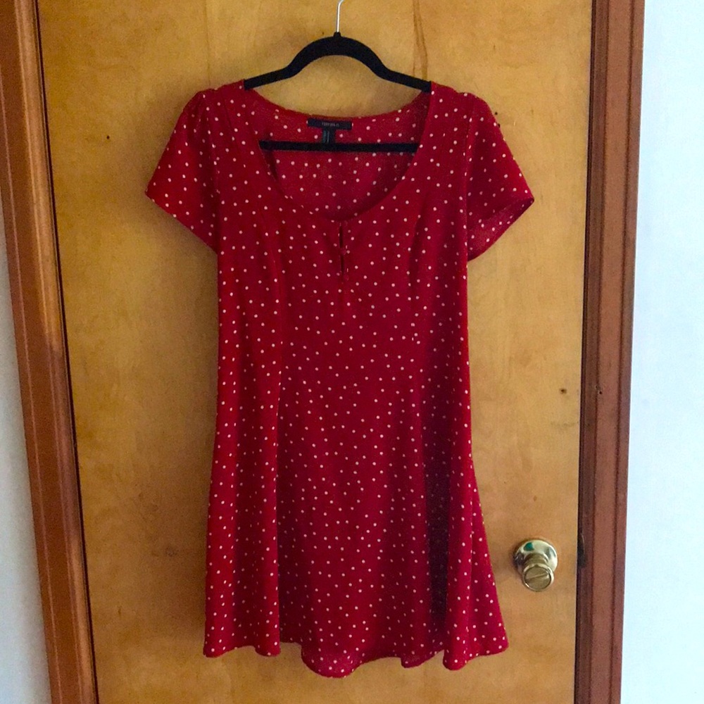 Forever 21 Polka dot mini dress